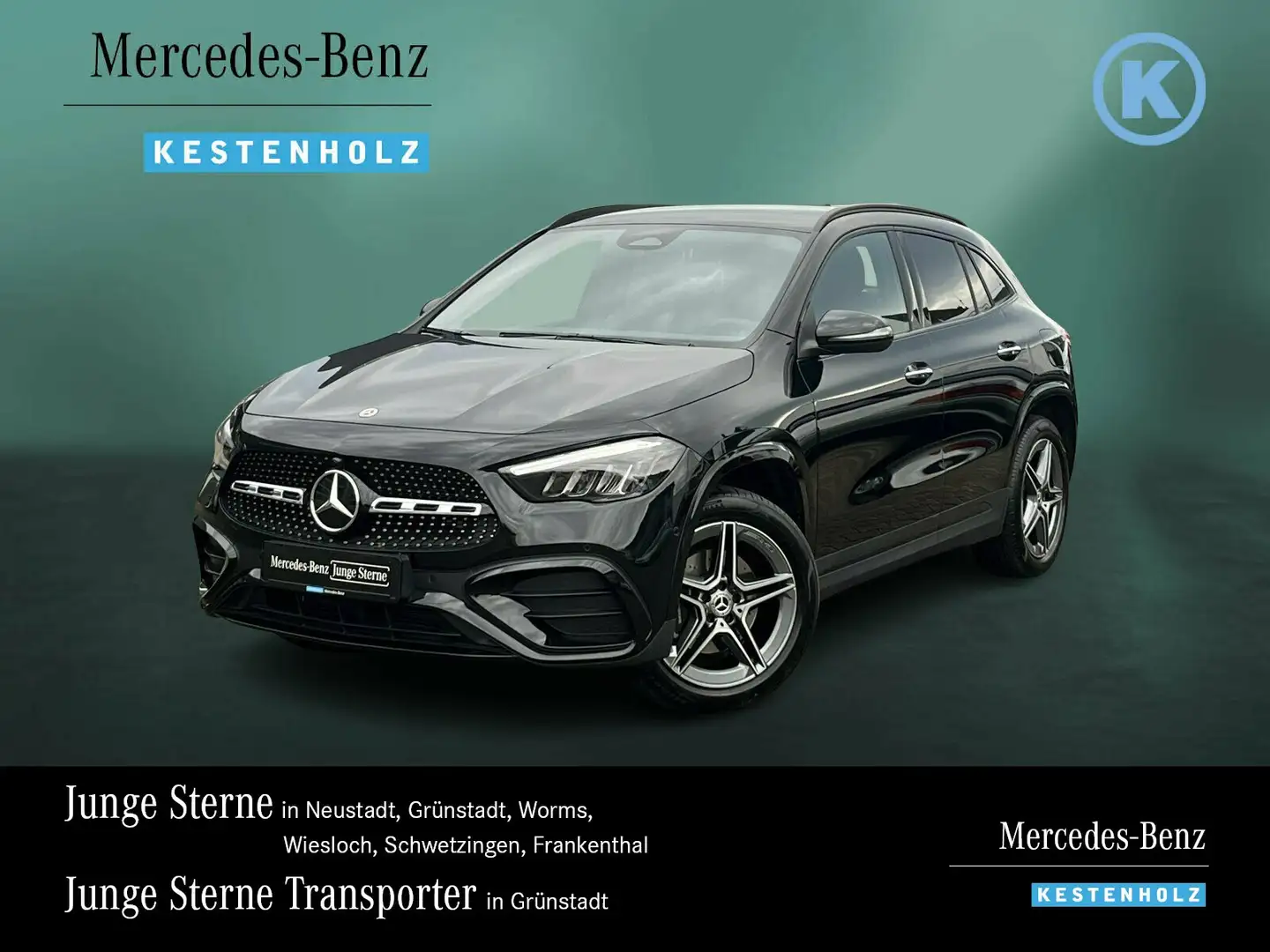 Mercedes-Benz GLA 250 GLA 250 e AMG+NIGHT+AHK+VOR-DISTR+KAM+EASYP+KEYL Schwarz - 1