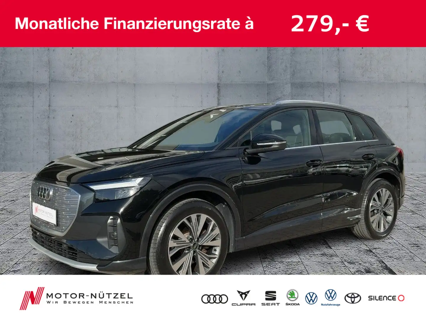 Audi Q4 e-tron 35 ADVANCED LED+2xPDC+GRA+SHZ+19"LM Noir - 1