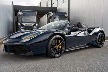 Spider - Blu Pozzi - Carbon Fibre - LED Steering w