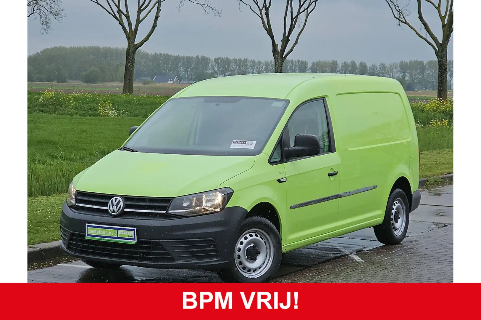 Volkswagen Caddy 2.0 TDI L2H1 Maxi Trendline airco, navi, pdc, trek Verde - 1