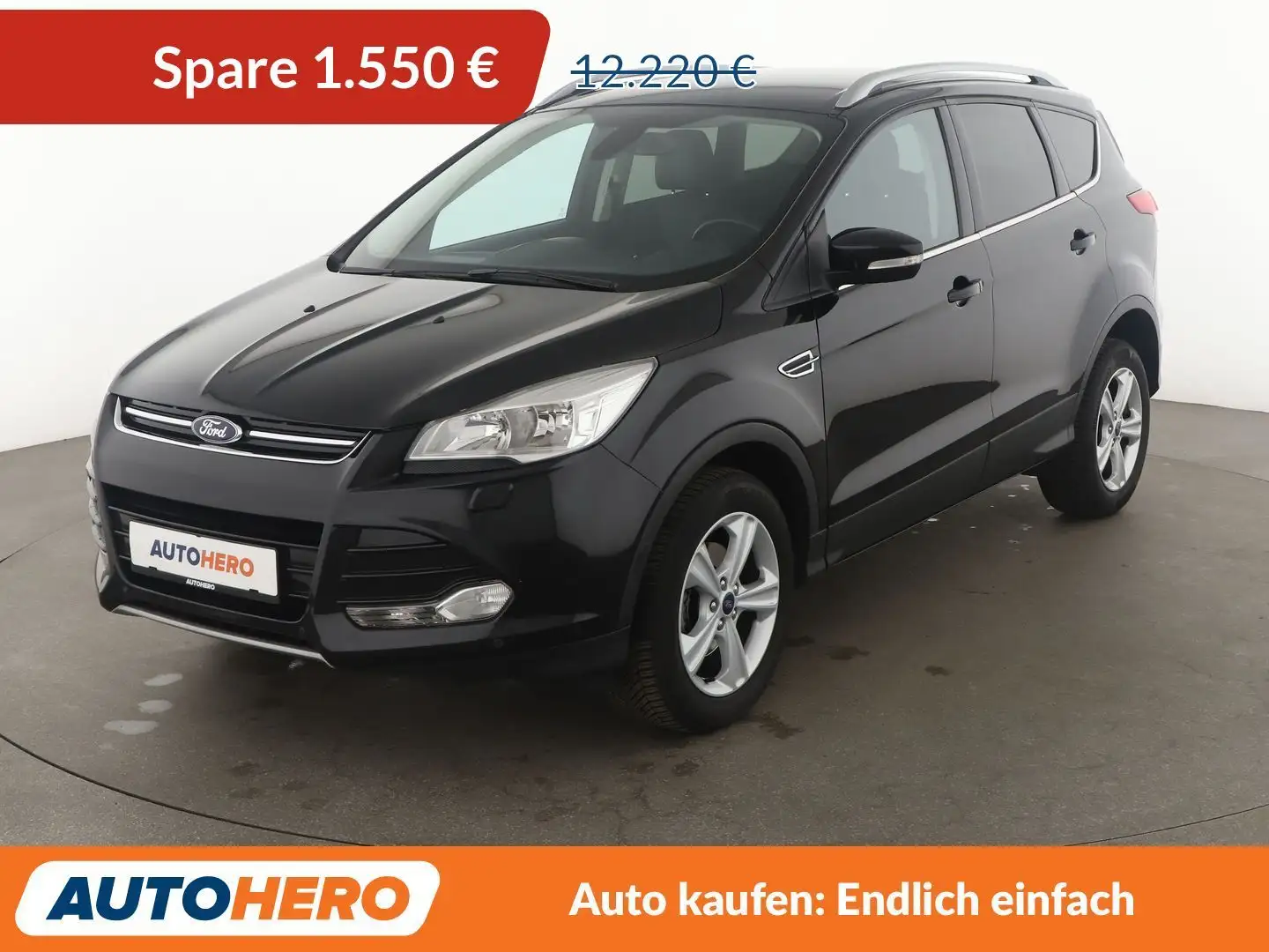 Ford Kuga 1.5 EcoBoost Titanium*NAVI*PDC*SHZ*KLIMA* Noir - 1