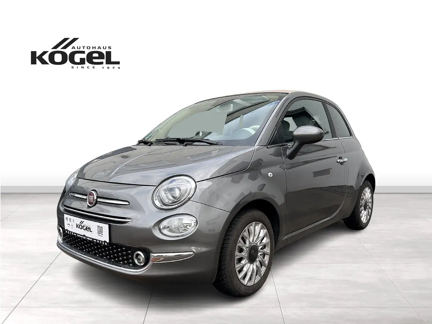 Fiat 500C Cabrio Dolcevita 1.0 Hybrid 70 PS Grau - 1