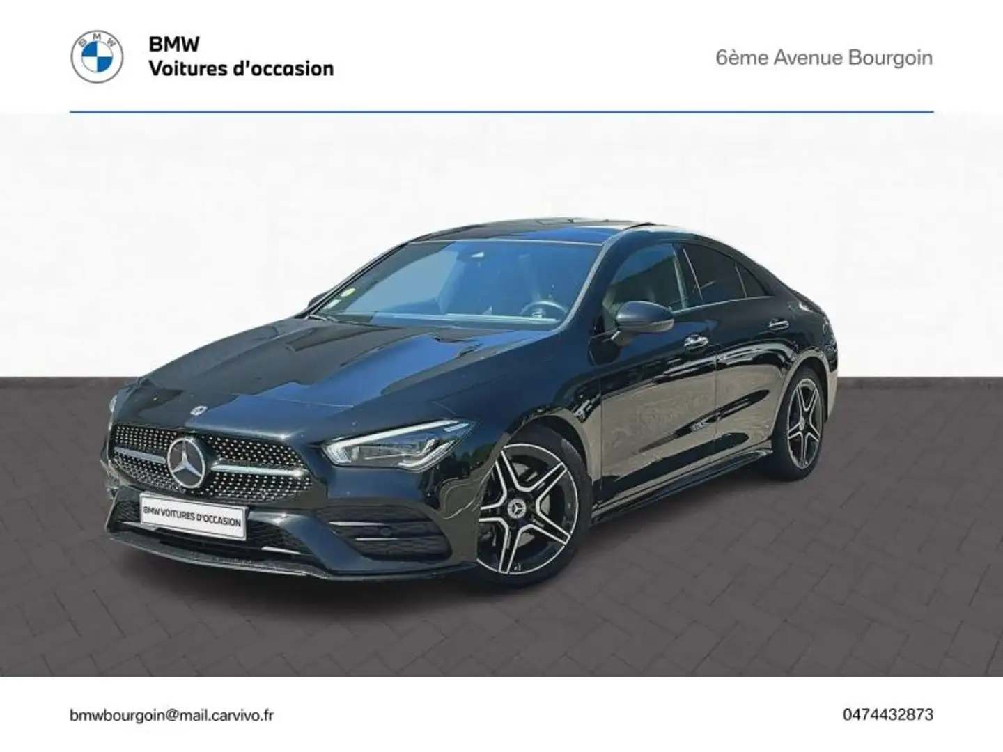 Mercedes-Benz CLA 200 200 d 150ch AMG Line 8G-DCT 8cv Nero - 1