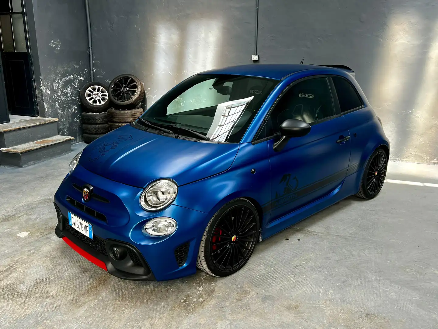 Abarth 500 500 1.4 16v turbo OVER 250CV Blu/Azzurro - 1