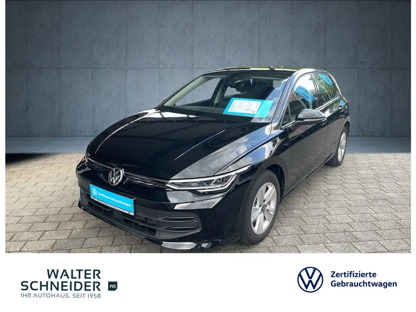 Volkswagen Golf 1.5 TSI Life Navi AHK ACC Nero - 1