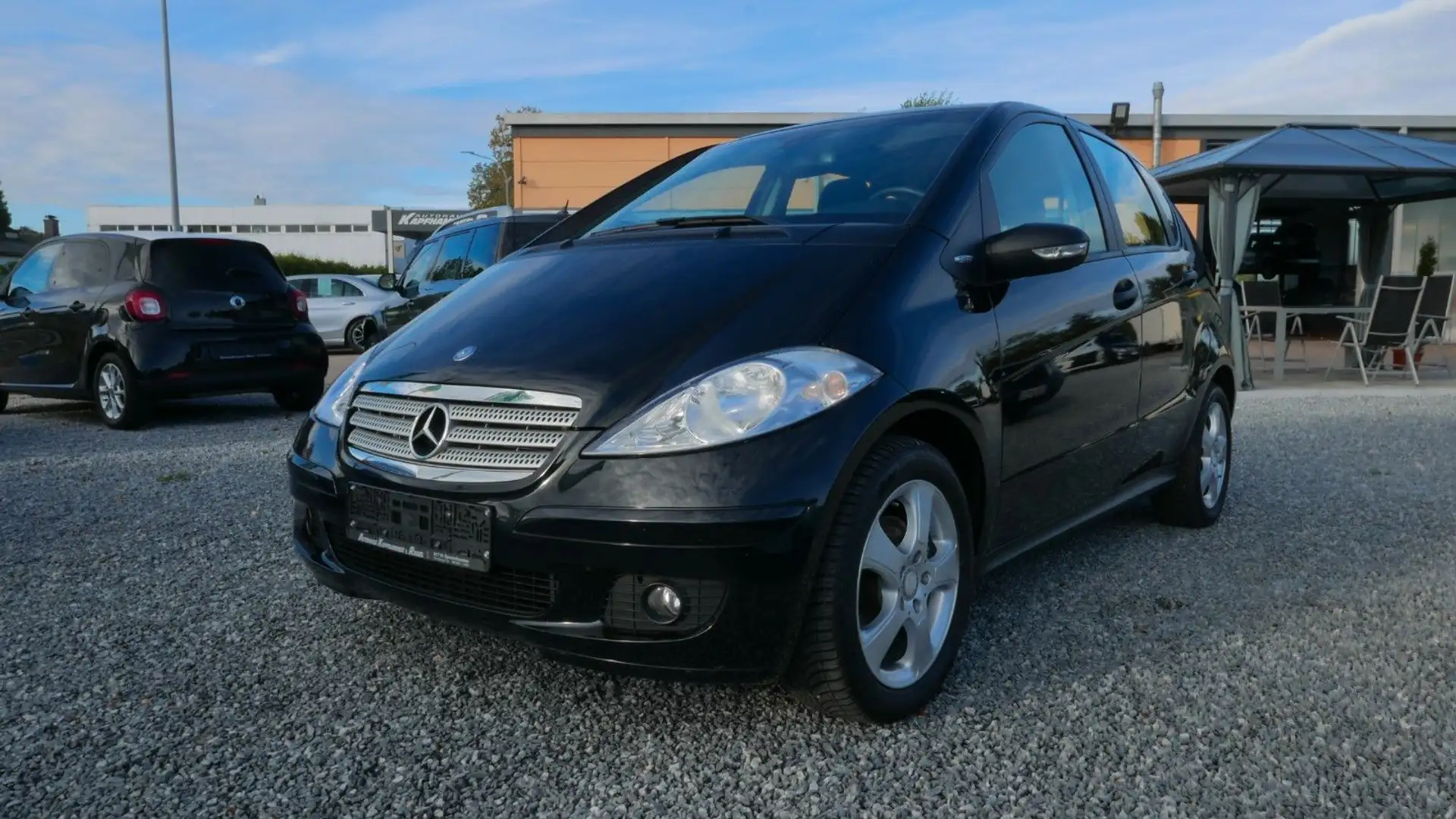 Mercedes-Benz A 170 Edition 10 / LAMELLENDACH/Teil-Leder Schwarz - 1