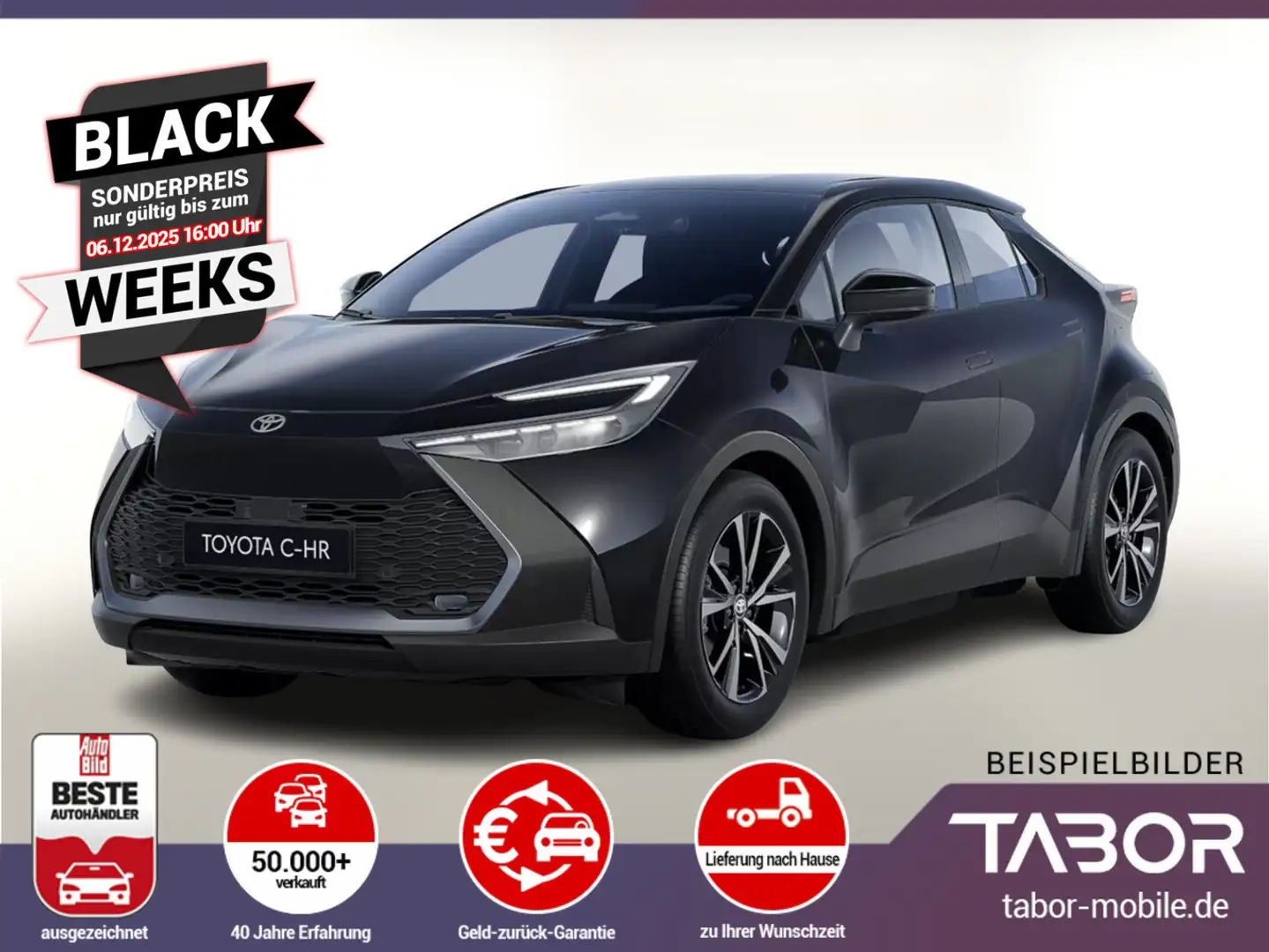 Toyota C-HR 2.0 PHEV 223 Teamplayer ACC Keyl UVP-27%* Negro - 2