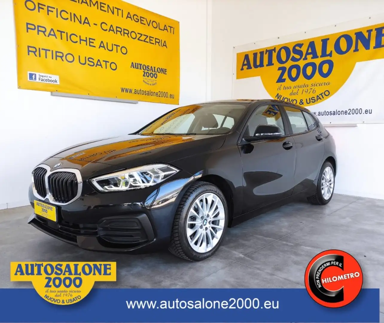 BMW 118 d 5p. Business Advantage PREZZO REALE/NEOPATENTATI Noir - 1