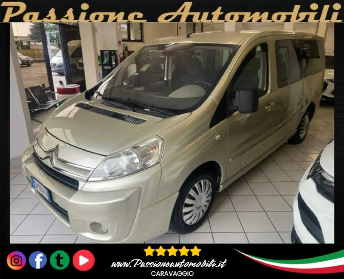 Citroen Jumpy 2.0 HDi ATLANTE 8 POSTI long Beige - 1