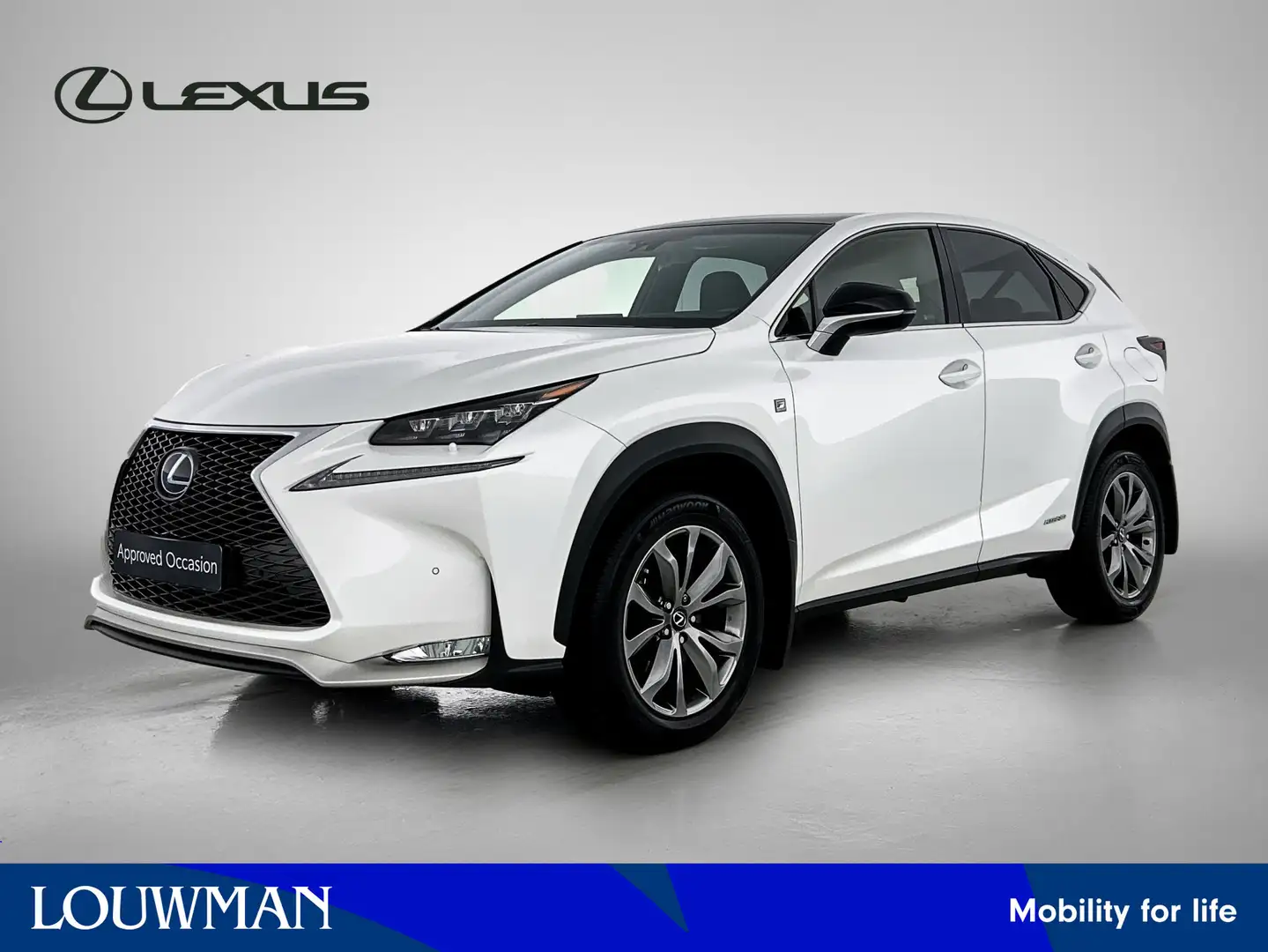 Lexus NX 300h AWD F Sport Line | Trekhaak | Panoramadak | Stoelv Blanc - 1