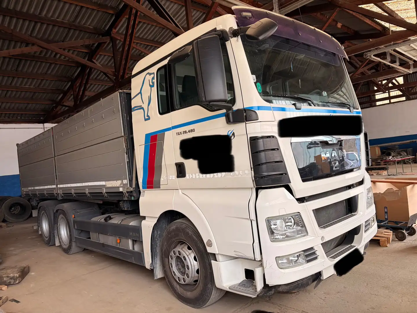 MAN Sonstige TGX 28.480 6X2 3 Seitenkipper Weiß - 1