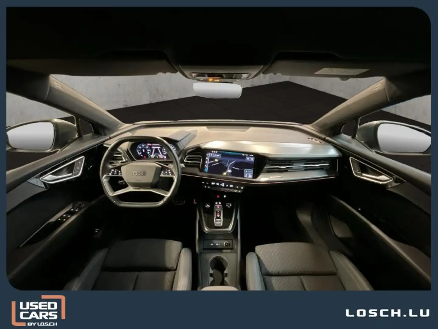 Audi Q4 e-tron 82KWh+E-Tron40+LED+NAVI Gris - 2
