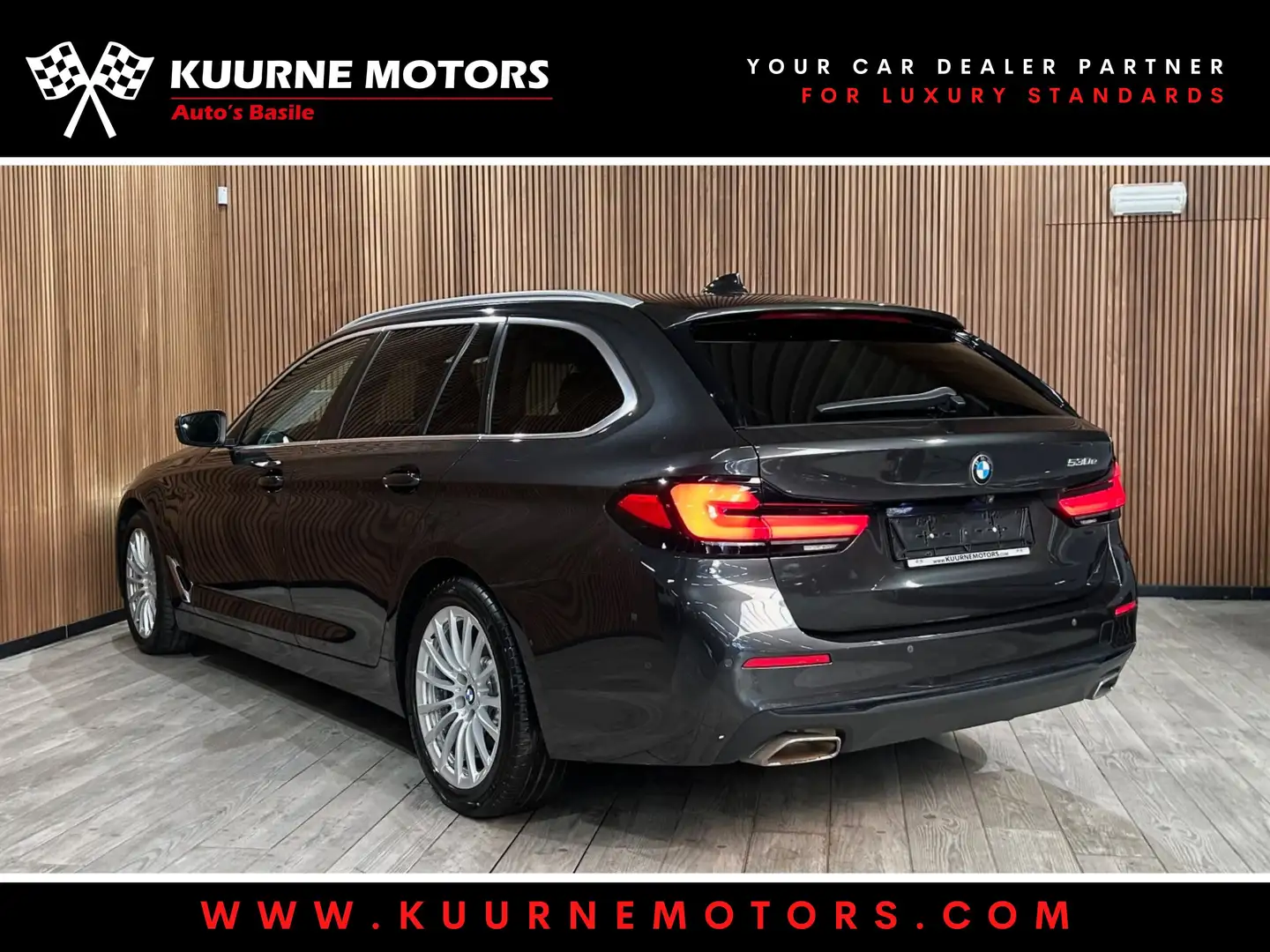 BMW 530 e Touring Alu18"/Pano/Leder/Cam/Gps *1j garantie* Grau - 2