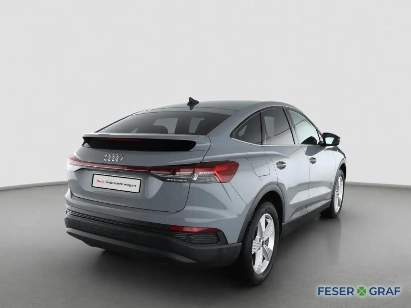 Audi Q4 e-tron Sportback 40 ACC Matrix Nav RüKa Sitzh. Grau - 2