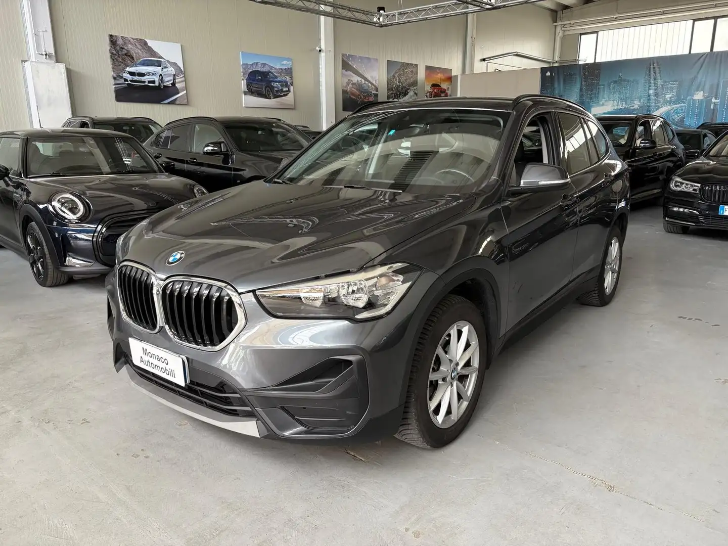 BMW X1 X1 xdrive18d Business Advantage auto Grigio - 1