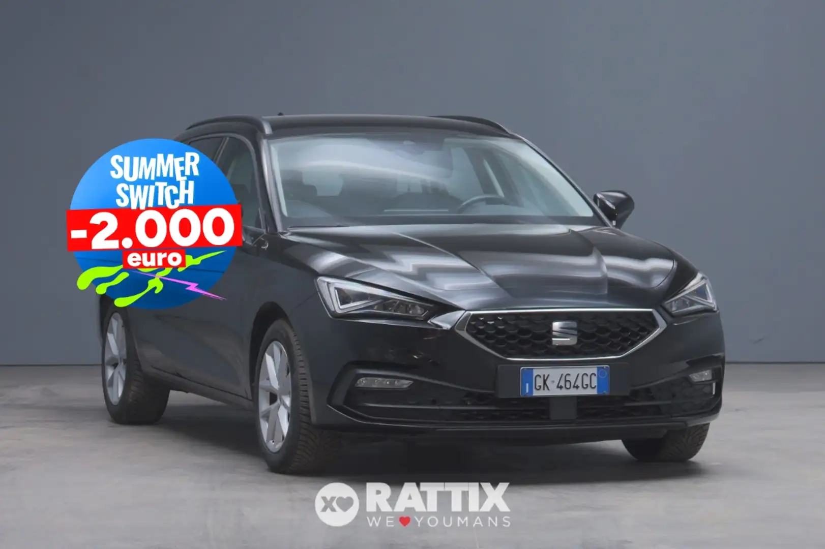 SEAT Leon Sportstourer 1.0 ETSI 110CV Business DSG Černá - 1