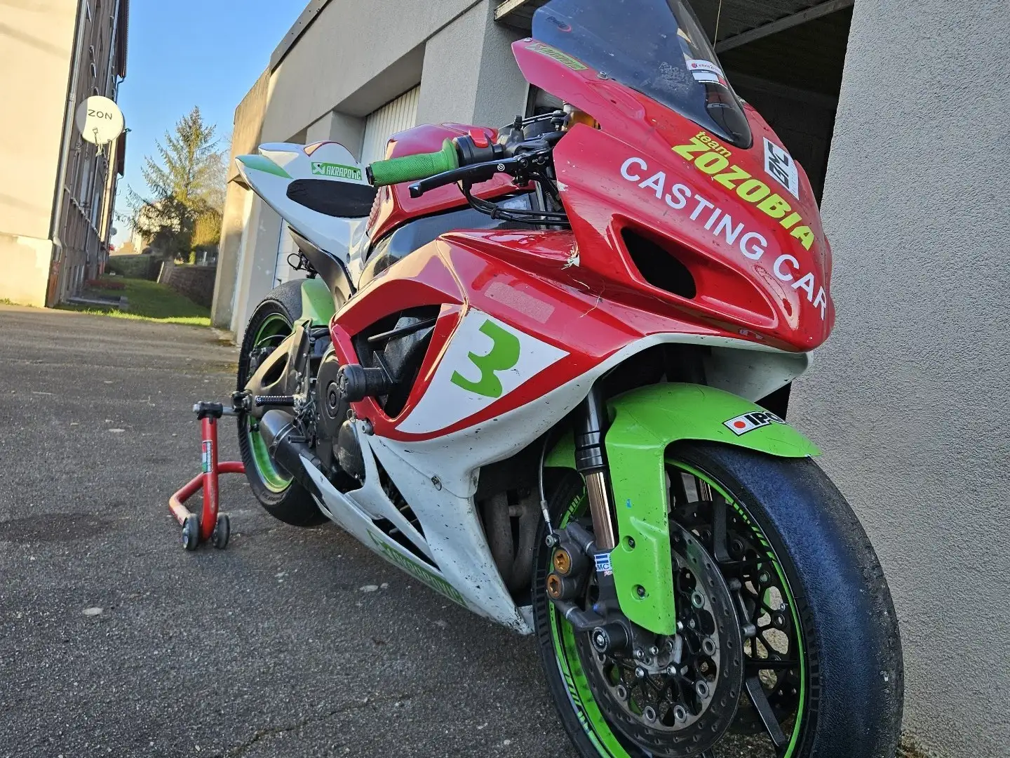 Suzuki GSX-R 750 Piros - 1