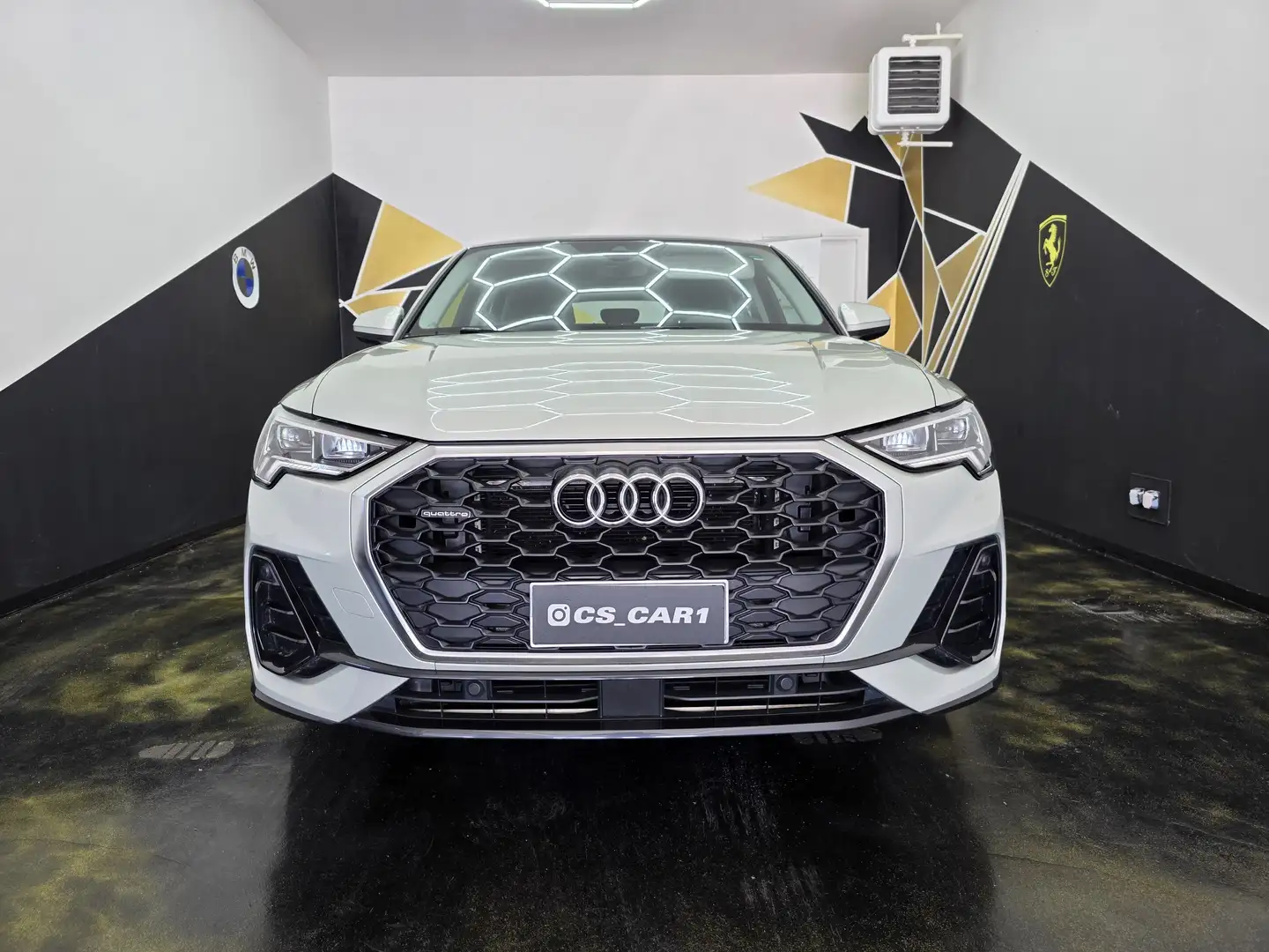 Audi Q3 Sportback 35 tdi quattro Stronic - MINI COLLISIONE Silber - 2