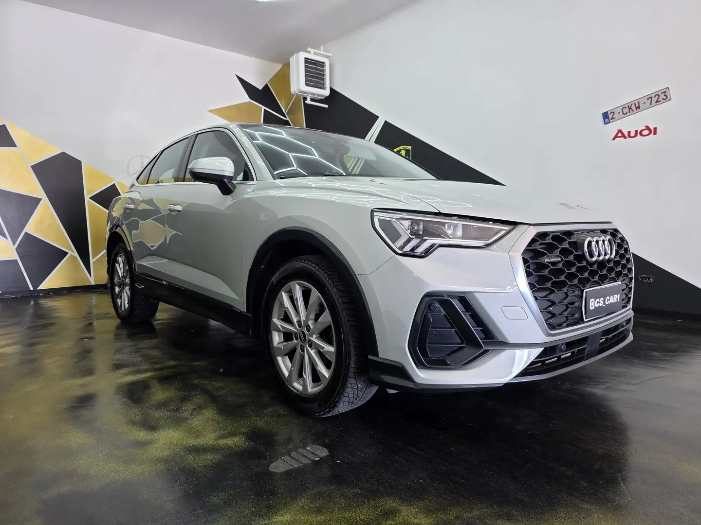 Audi Q3 Sportback 35 tdi quattro Stronic - MINI COLLISIONE Silber - 1