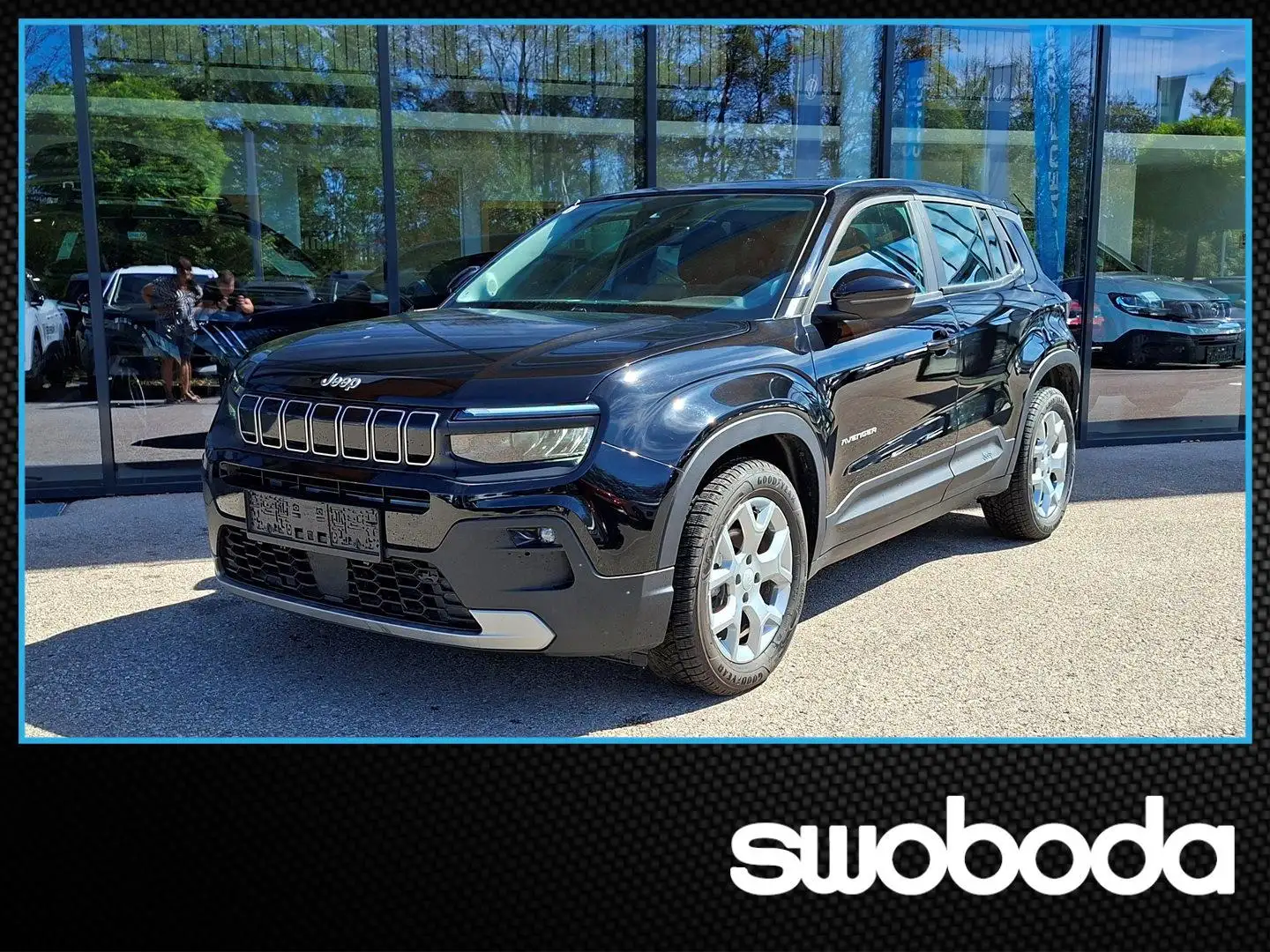Jeep Avenger 1.2 GSE T3 Altitude Schwarz - 1