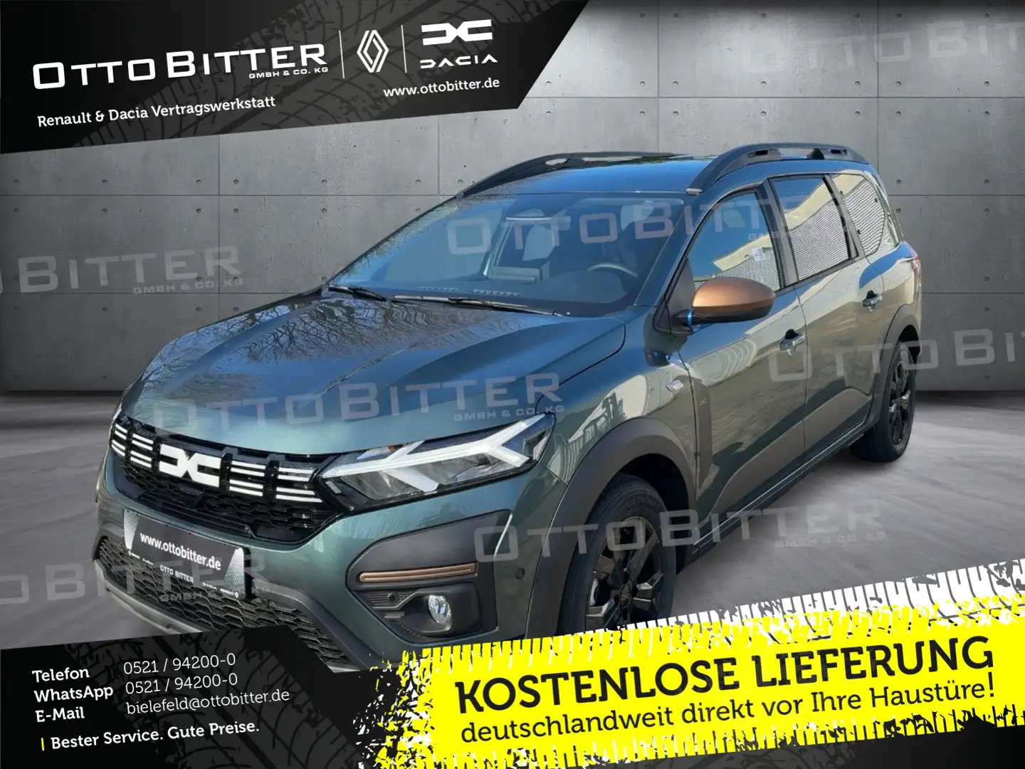 Dacia Jogger Extreme+ ECO-G 100 7-Sitzer FLÜSSIGGAS Zelená - 1