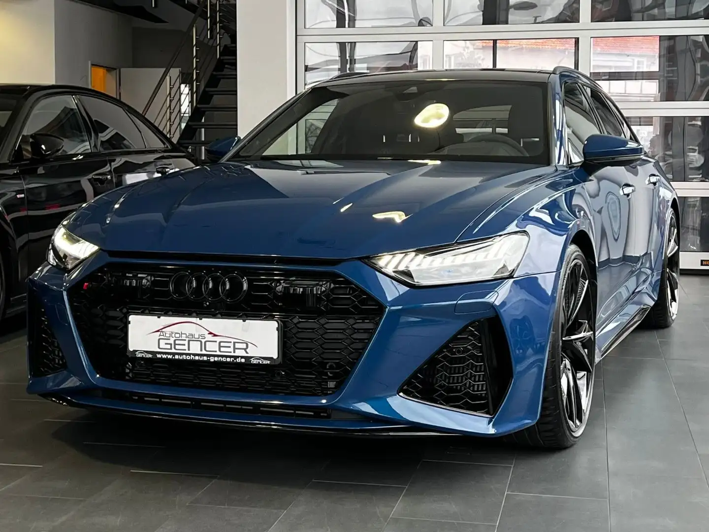 Audi RS6 qu. performance 4.0 TFSI"Laser/Head-Up/Pano" Bleu - 1