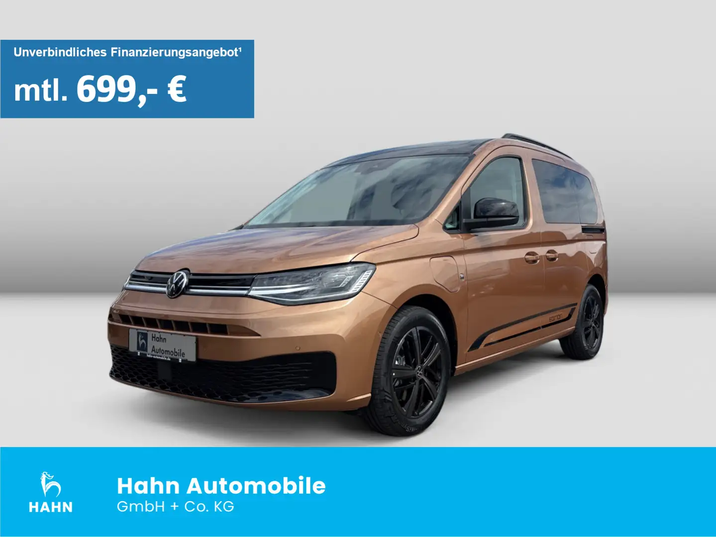 Volkswagen Caddy EDITION 1,5TSI 85kW eHybrid DSG AGR KAMERA Braun - 1