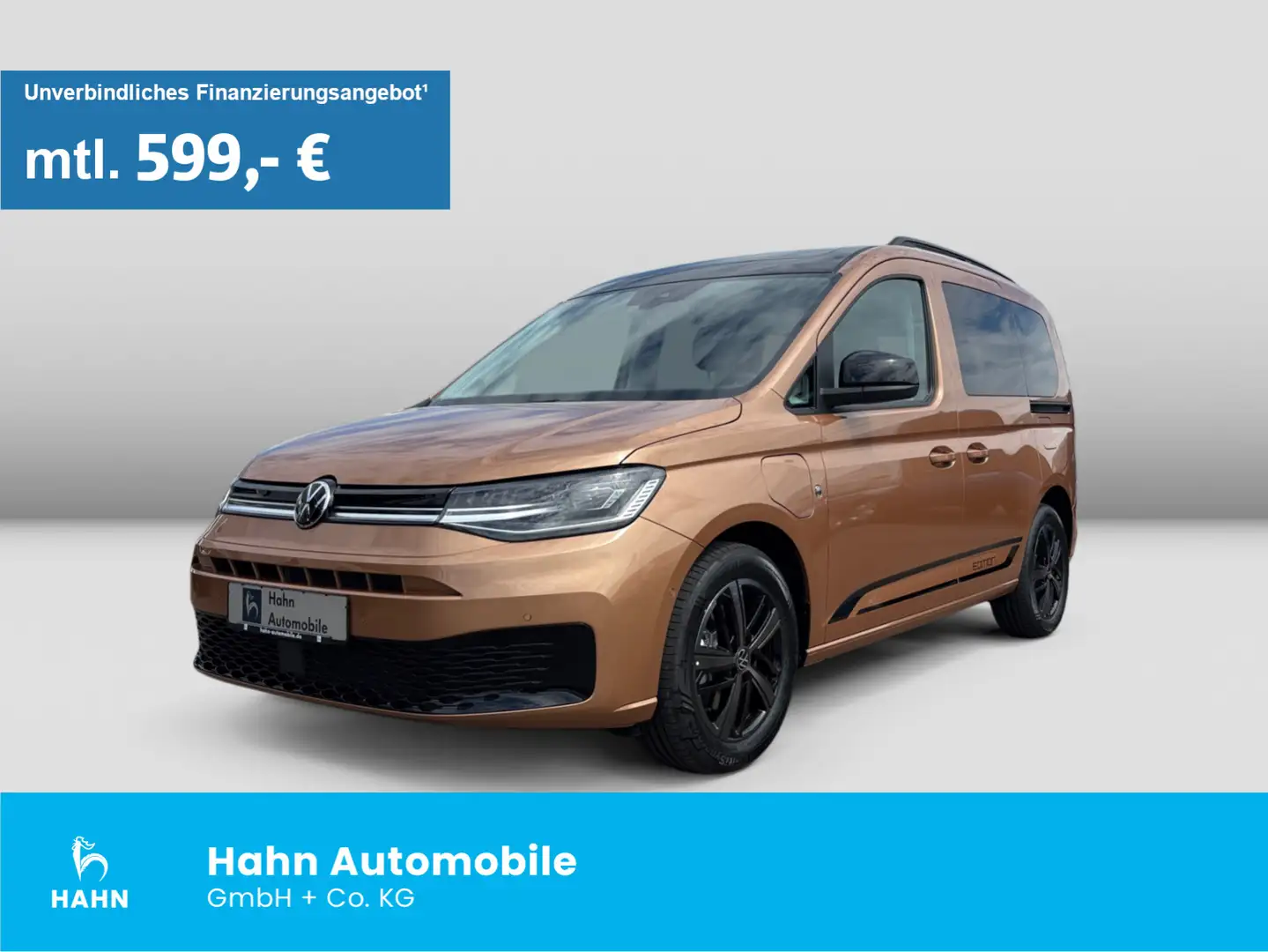 Volkswagen Caddy EDITION 1,5TSI 85kW eHybrid DSG AGR KAMERA Braun - 1