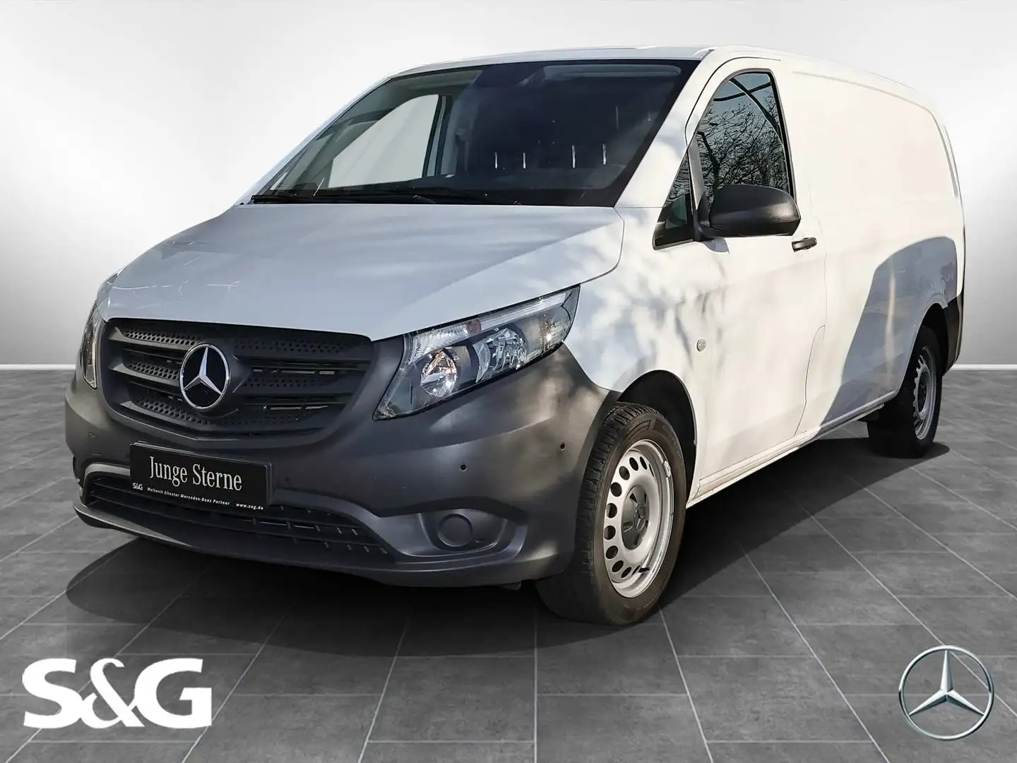 Mercedes-Benz Vito e 111 KA Lang Klima 3 Sitze Kamera Weiß - 1