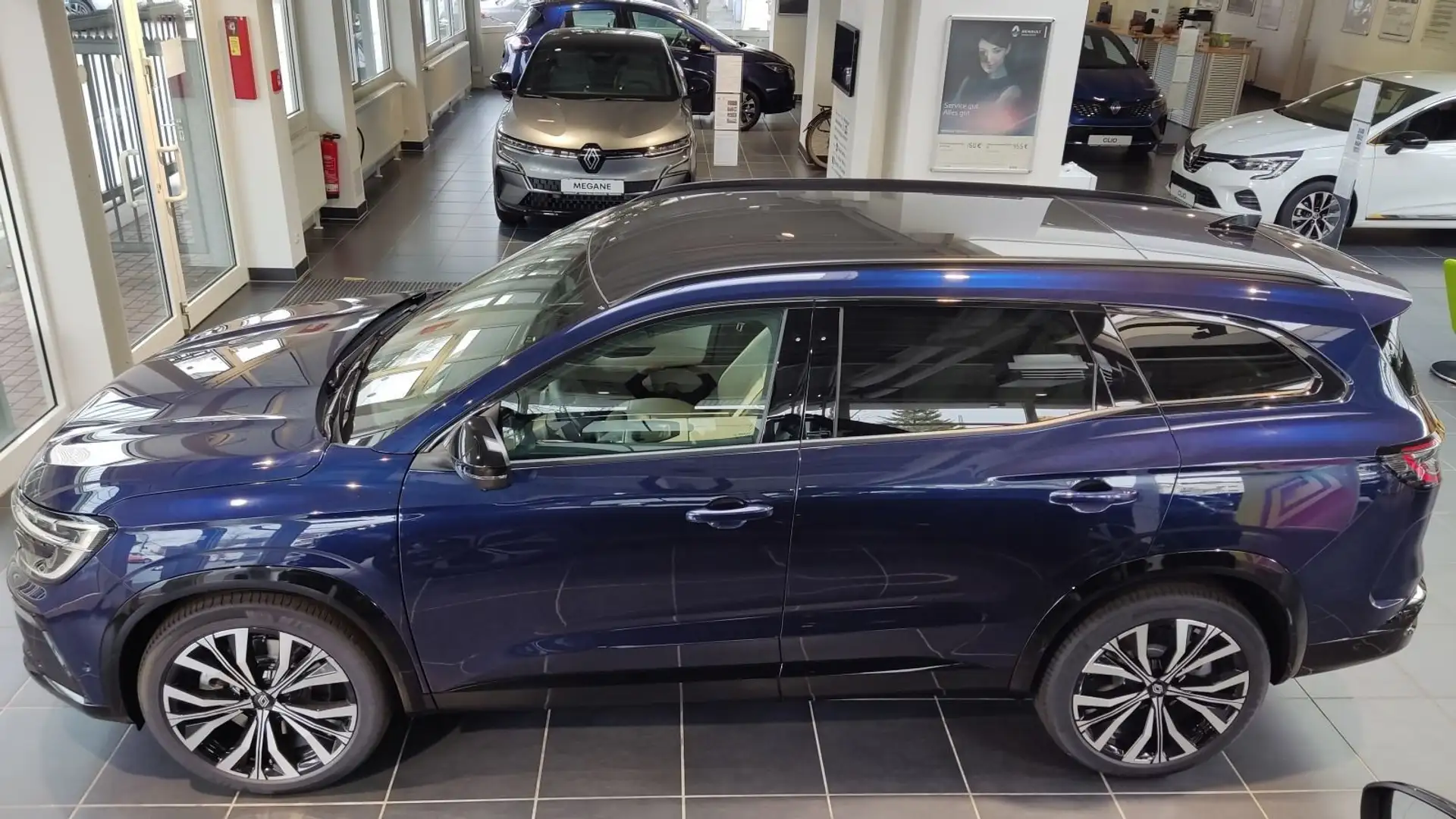 Renault Espace Iconic E-Tech Full  Hybrid 200 7-Sitzer A Blau - 2