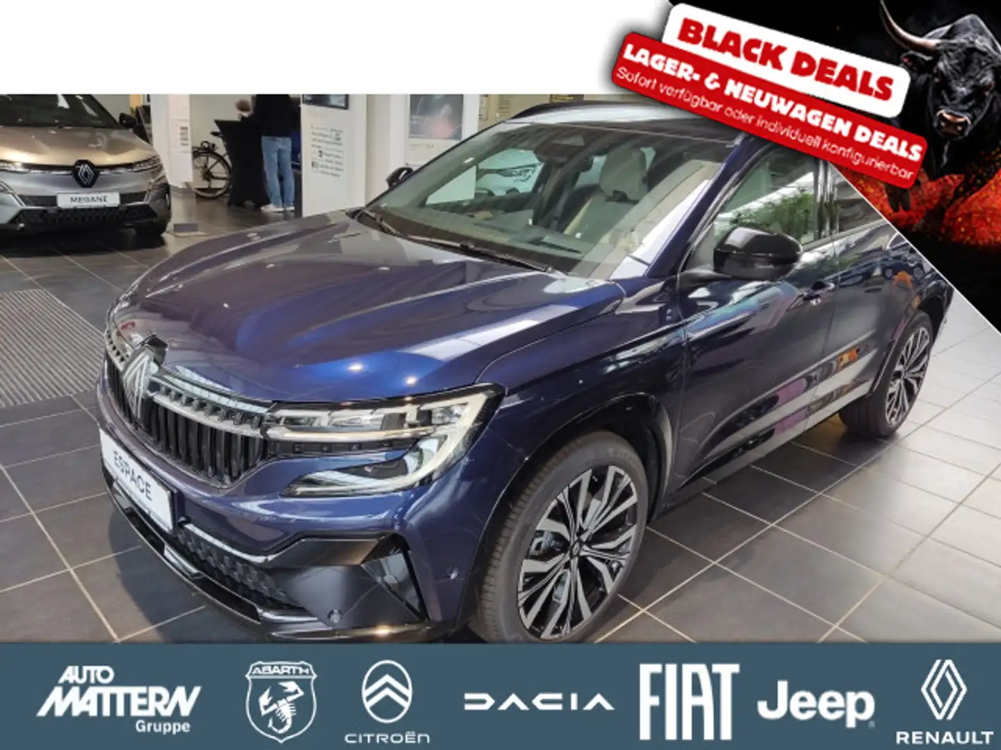 Renault Espace Iconic Hybr. 200 7-Sitz NAVI|LED|Pano|SHZ Bleu - 1