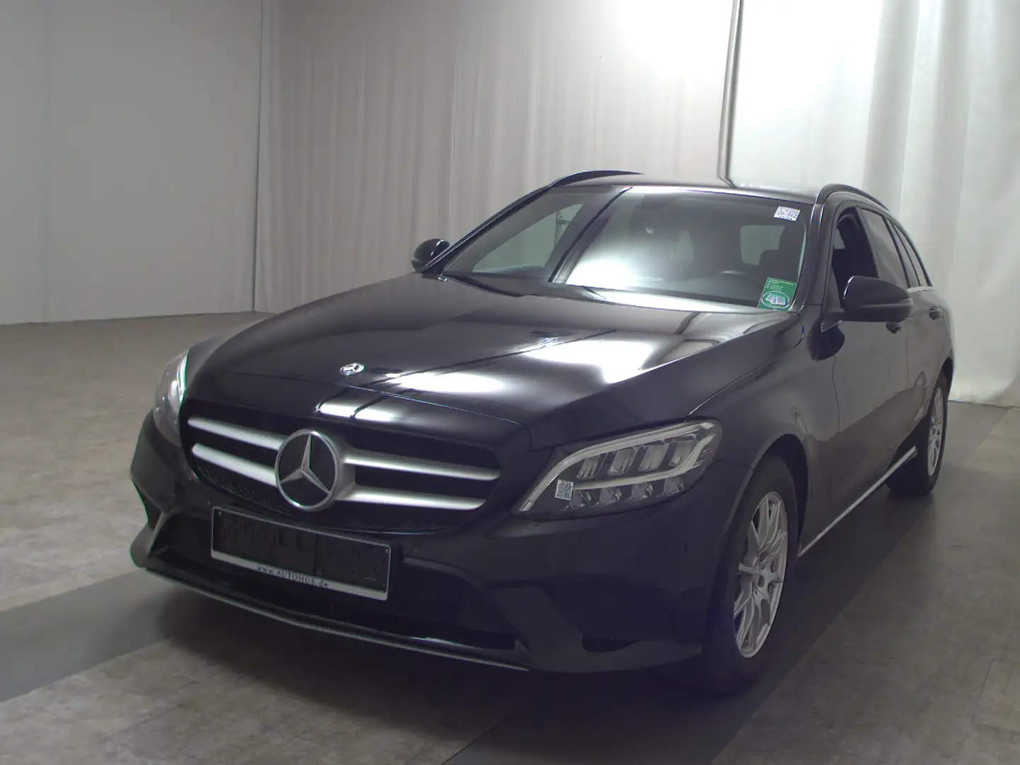 Mercedes-Benz C 180 T d T Navi LED KeyLess RFK Memory AUT SHZ Schwarz - 2