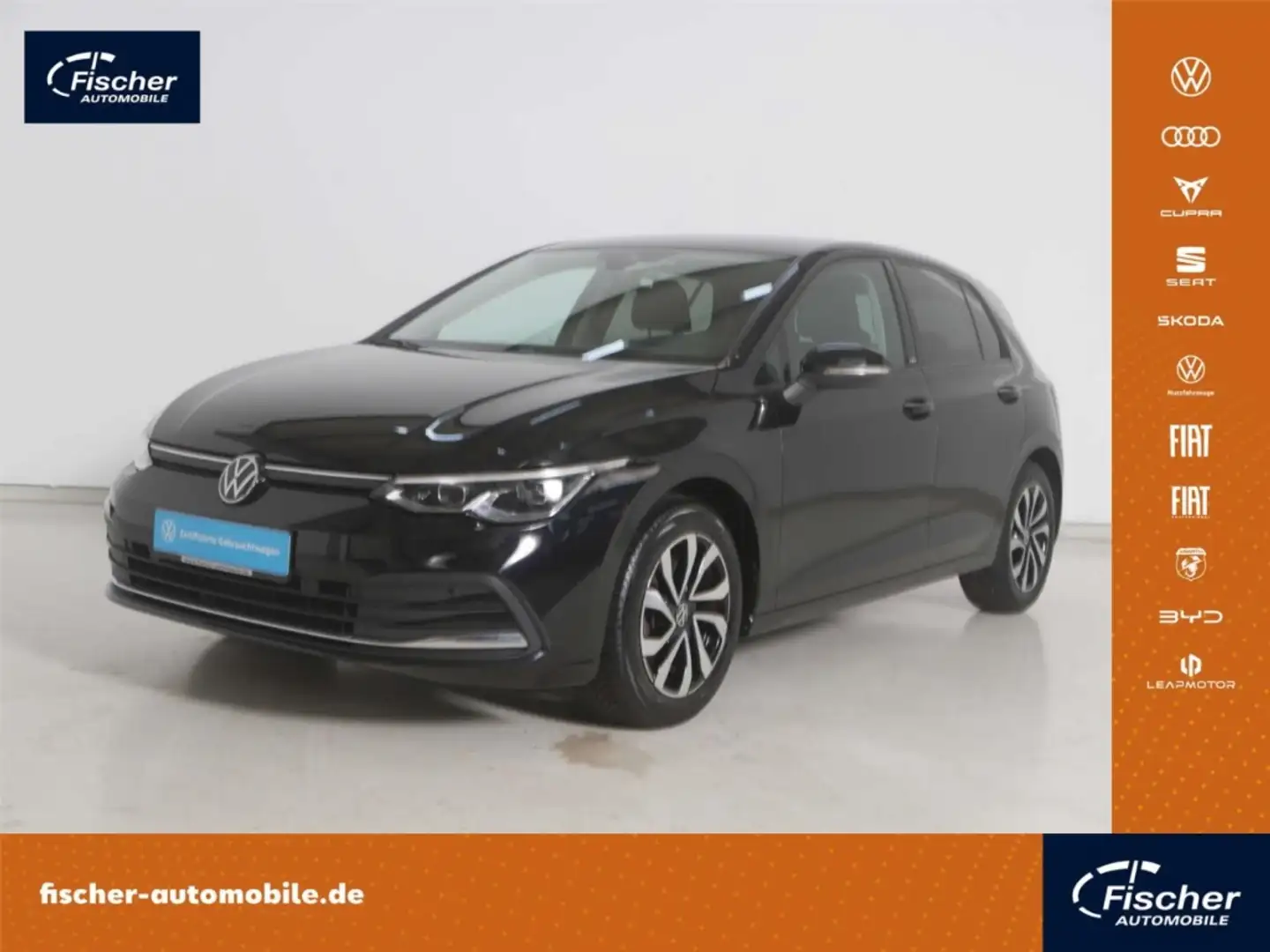 Volkswagen Golf 1.5 TSI Active 6-Gg. NAV/LED/RFK/ACC/DAB+ Schwarz - 1