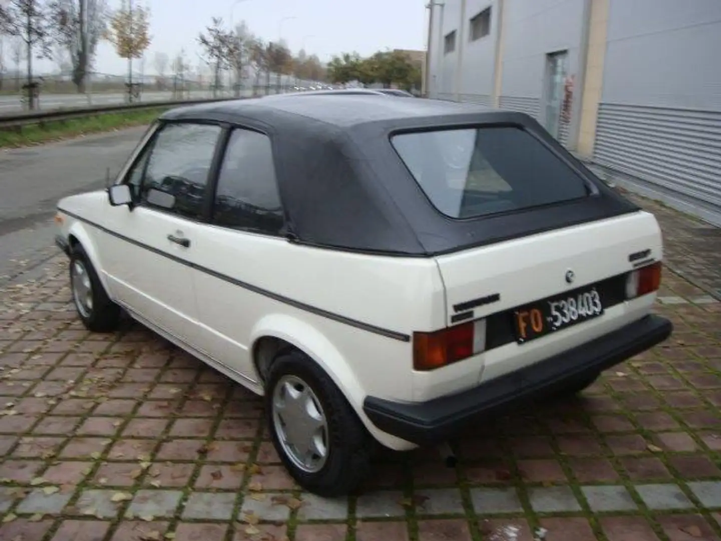 Volkswagen Golf Cabriolet 1.100 4 MARCE   !! TUTTA ORIGINALE !! Bianco - 2