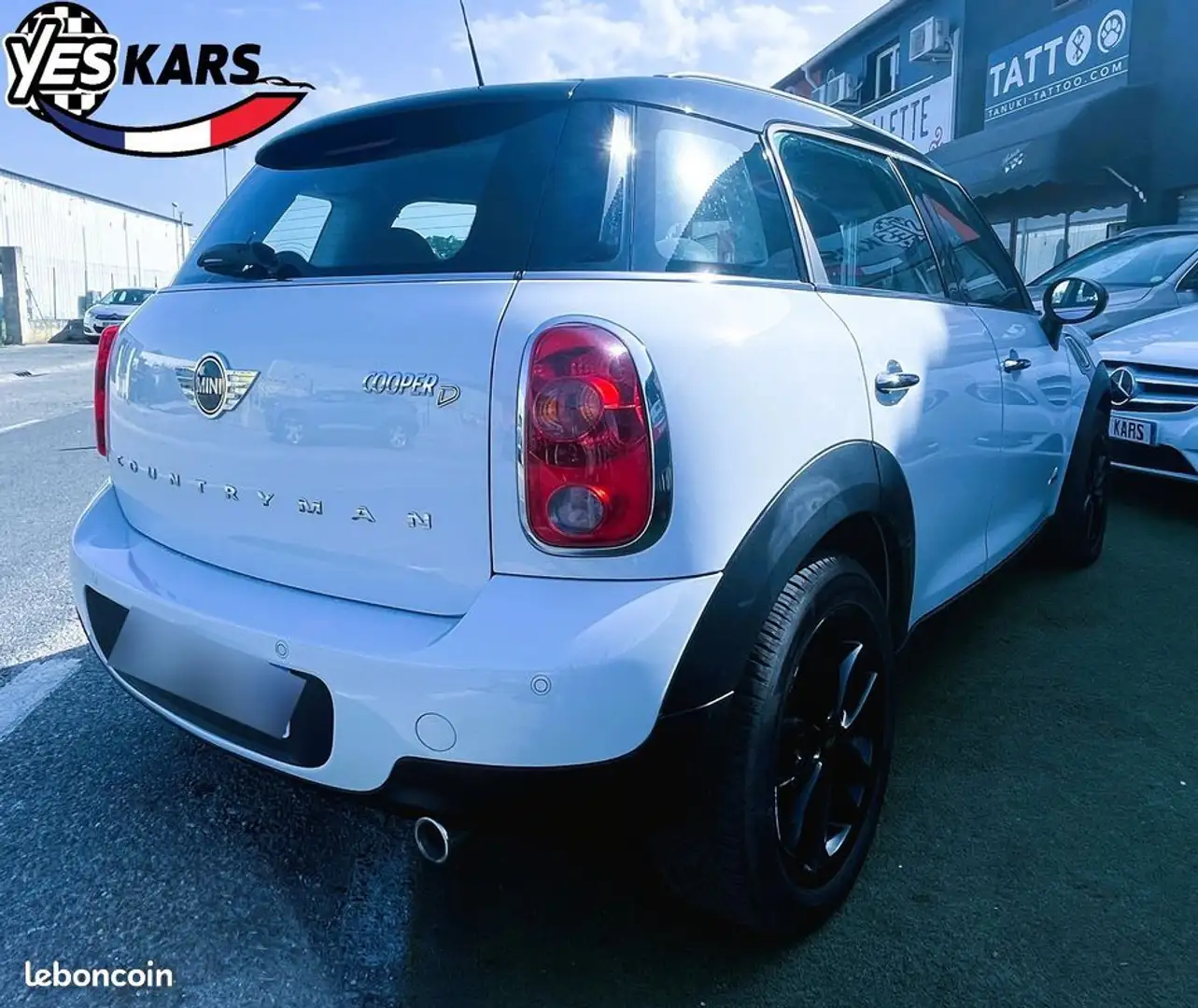 MINI Cooper Countryman I Cooper D 112ch ALL4 Blanco - 2