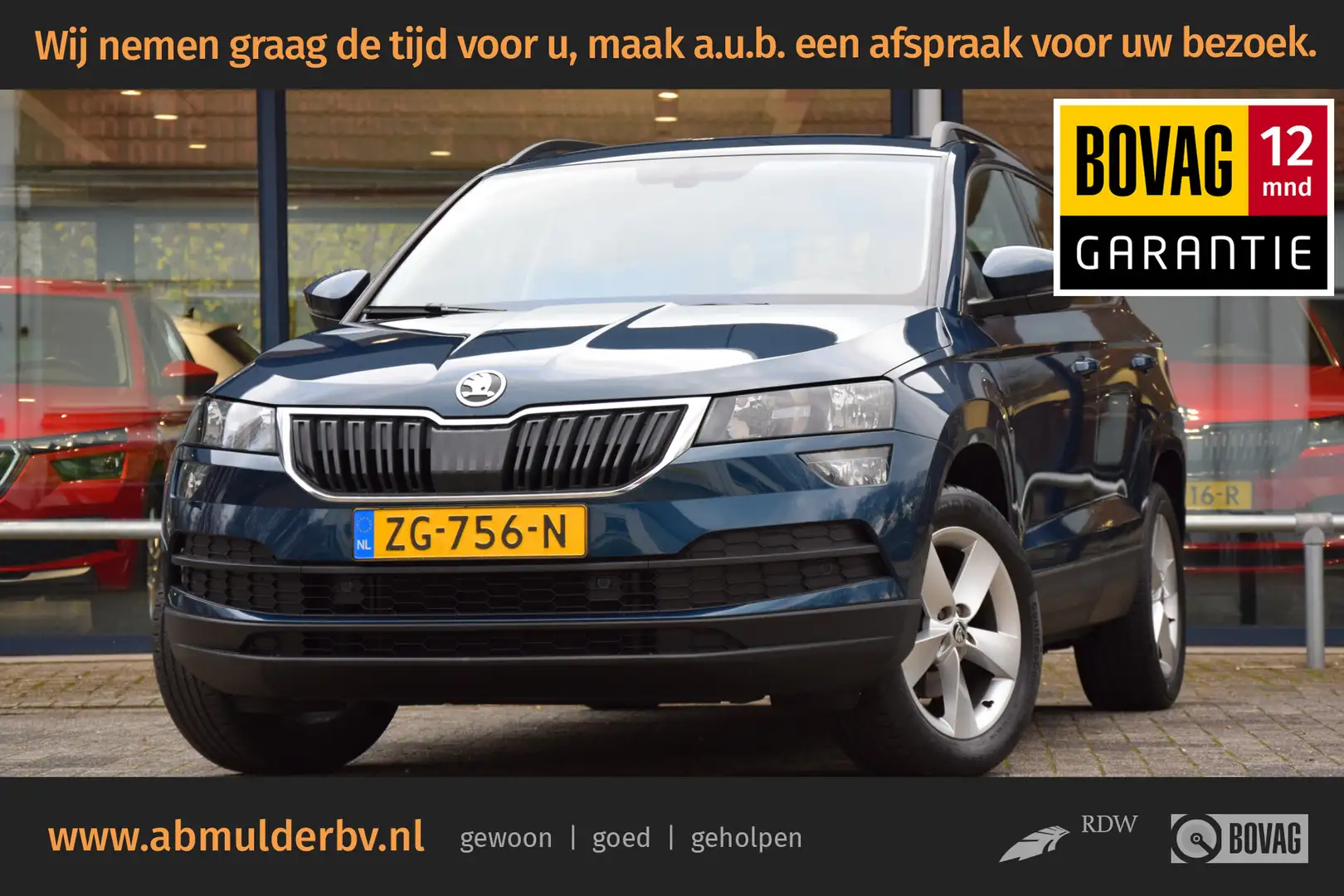 Skoda Karoq 1.5 TSI 150PK ACT Ambition Business DSG Automaat | Azul - 1