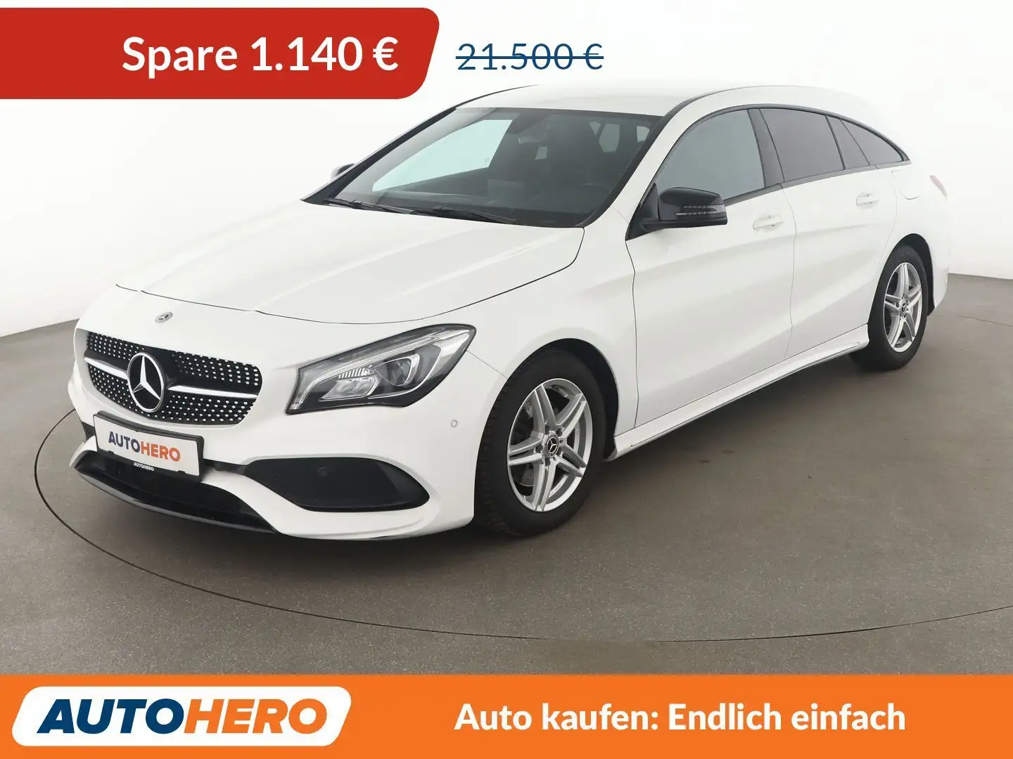 Mercedes-Benz CLA 200 Shooting Brake AMG Line*LED*NAVI*TEMPO*CAM*PDC*SHZ Weiß - 1