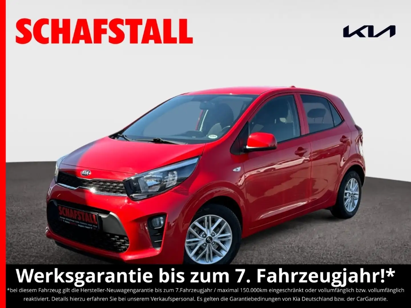 Kia Picanto 1.2 Dream Team Navi Kamera Klimaautom. Apple Andro Rot - 1