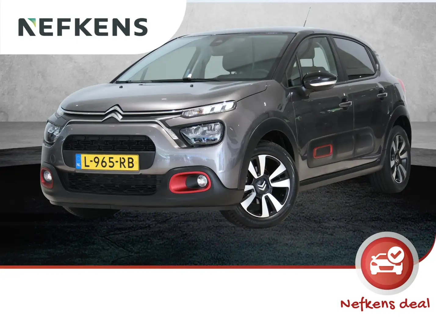 Citroen C3 110 pk C-Series | 1ste eigenaar | Navigatie | Park Grijs - 1
