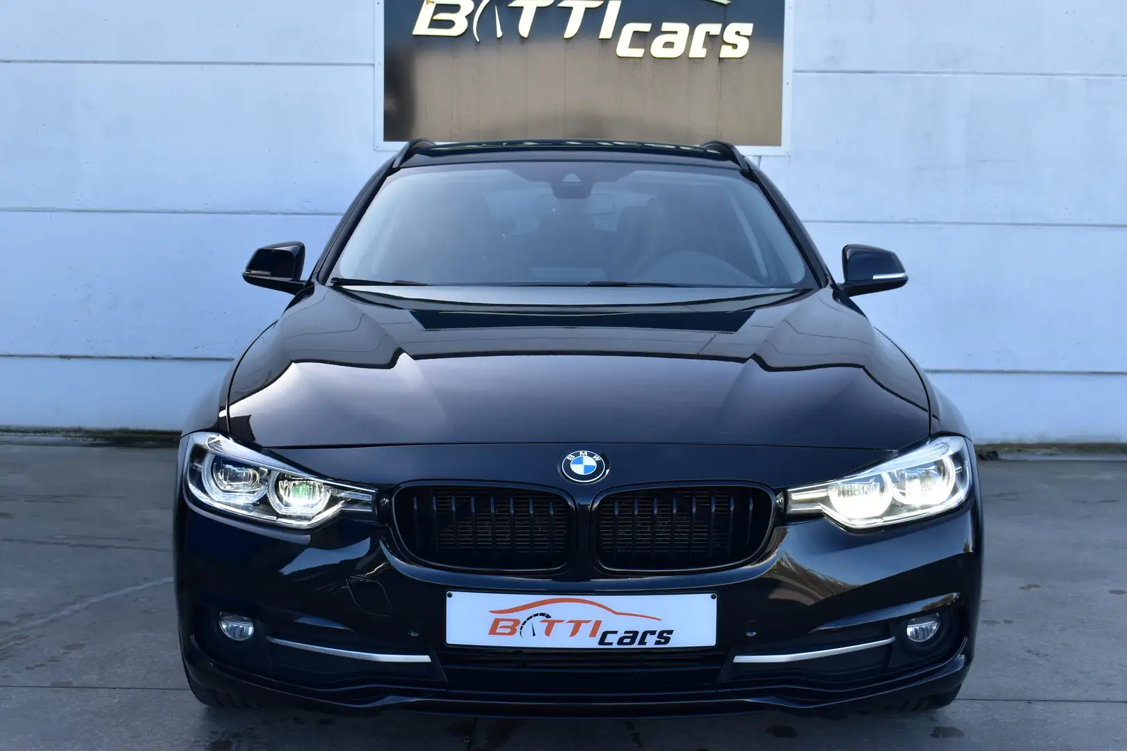 BMW 318 Sportline* Shadowlook* Automaat* Leder zetelverw* Noir - 2