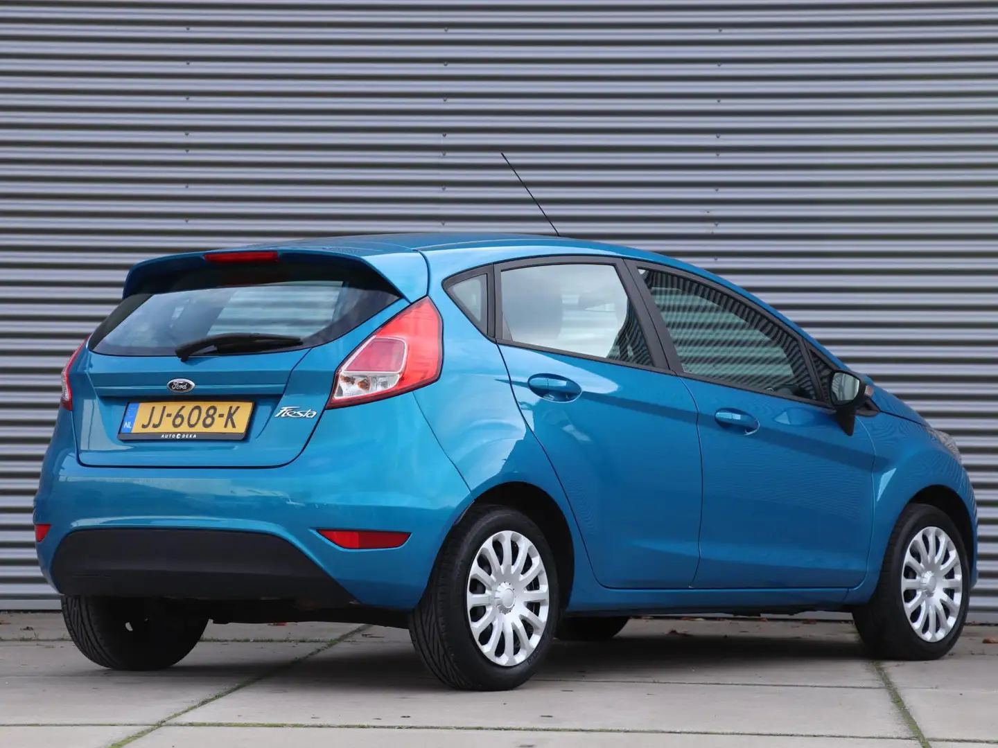 Ford Fiesta 1.0 Style *Dealeronderh.*Navigatie*Bluetooth.* Blauw - 2