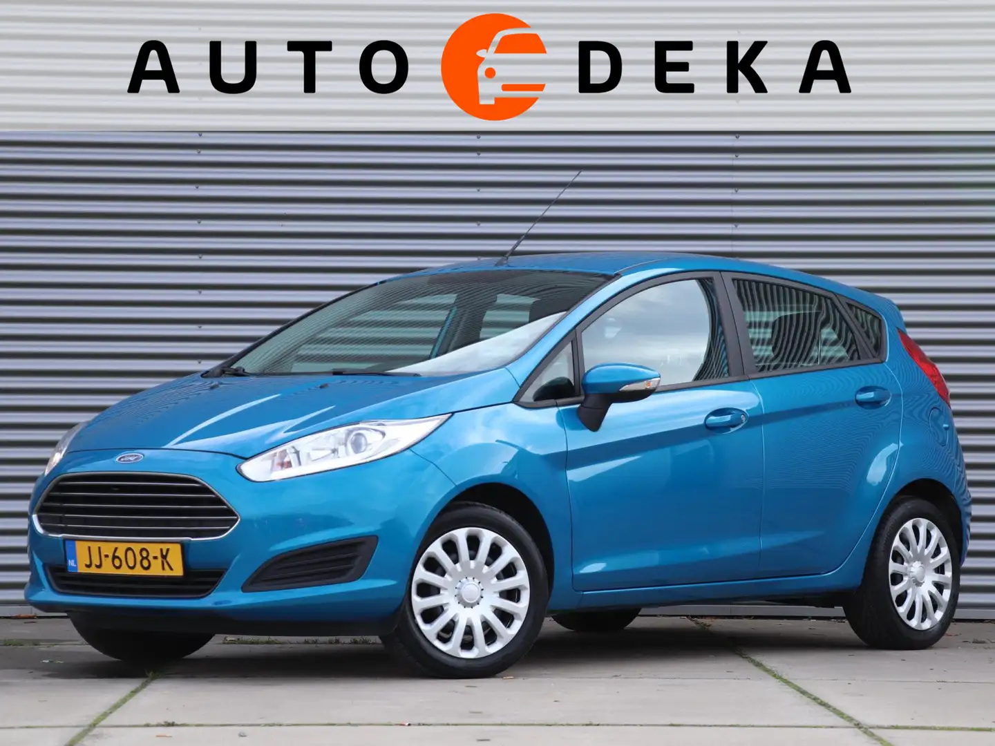 Ford Fiesta 1.0 Style *Dealeronderh.*Navigatie*Bluetooth.* Blauw - 1