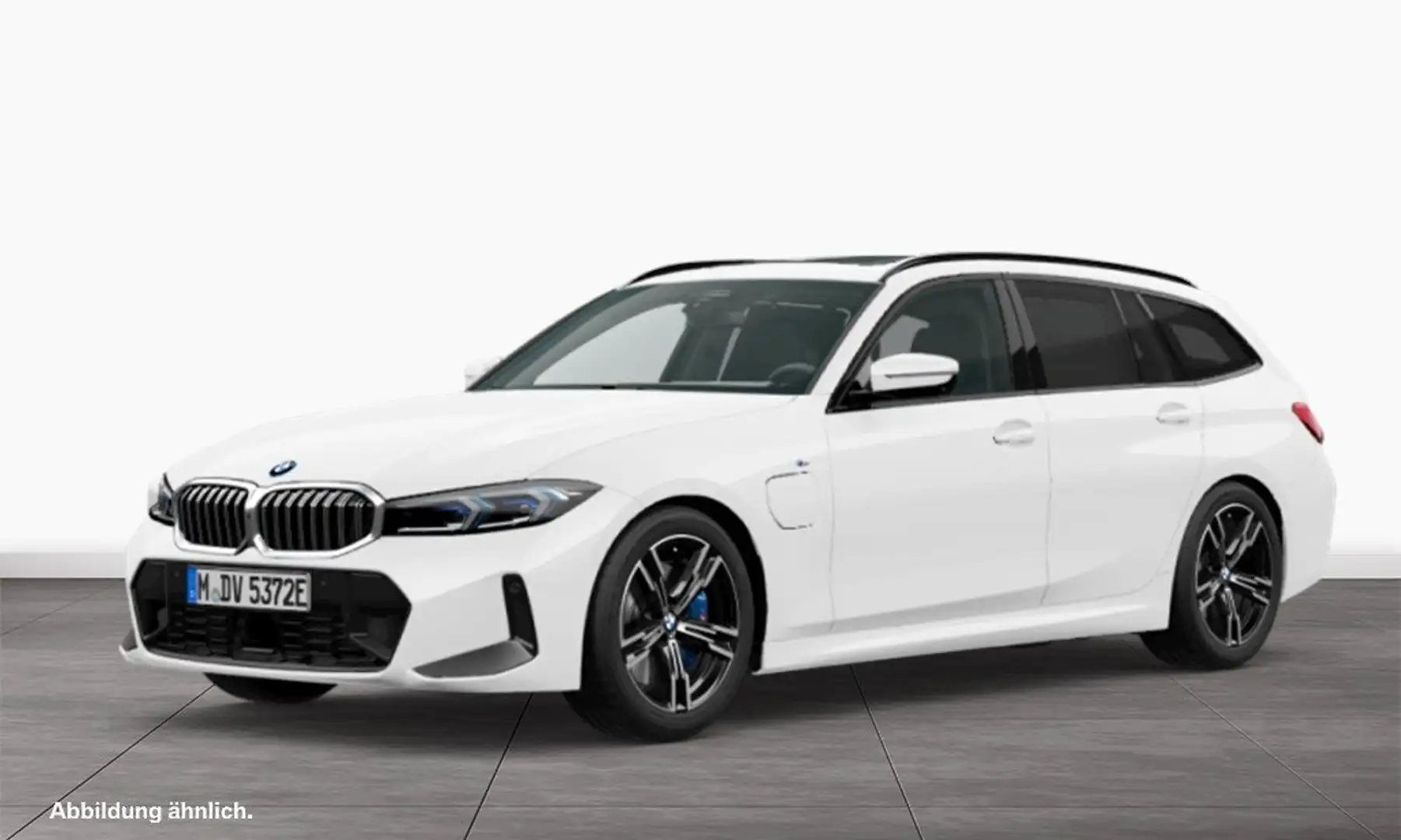 BMW 330 e xDrive TOURING M SPORT LC PROF AHK PANO    ALARM Weiß - 1