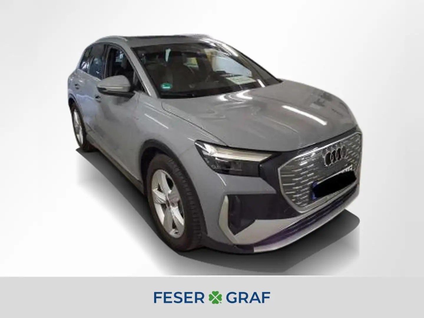 Audi Q4 e-tron 40 e-tron S Line Int Pano,Navi,Leder,Kamera Grau - 1