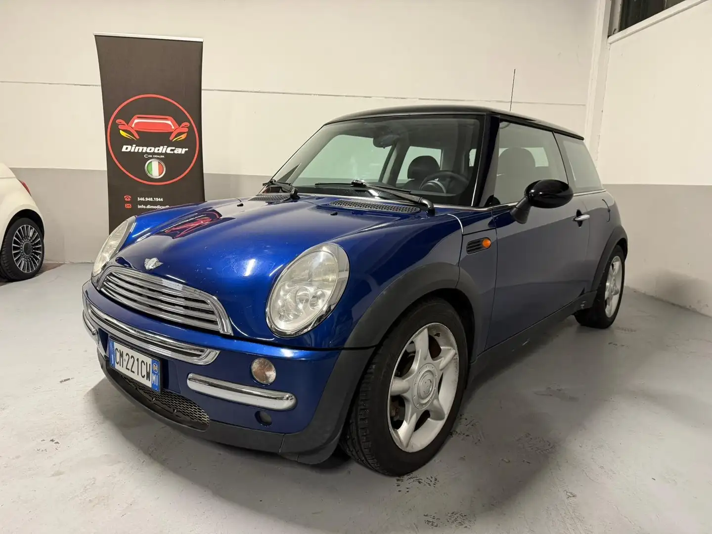 MINI Cooper AUTOMATICA-LEVE AL VOLANTE SEDILI IN PELLE  EURO 4 Azul - 1