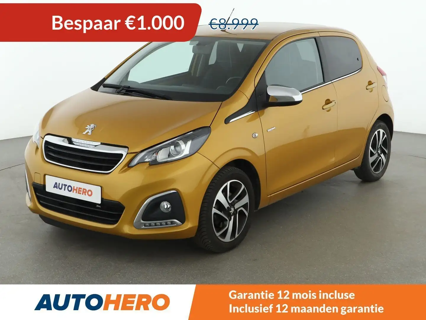 Peugeot 108 1.0 VTi Style Jaune - 1