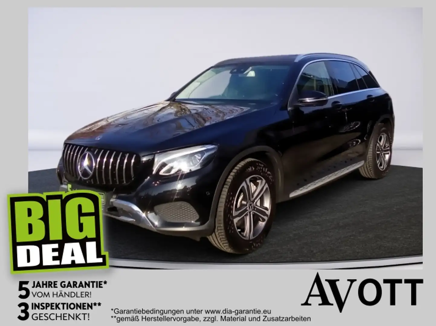 Mercedes-Benz GLC 250 4MATIC Navi Akustikglas PDC elSitze Noir - 1