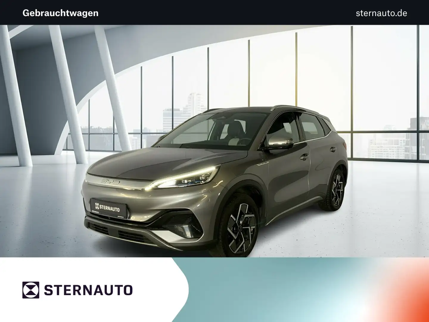 BYD Atto 3 ATTO 3 Design PanoDach 360Kam el. HK Ambiente LED Argent - 1