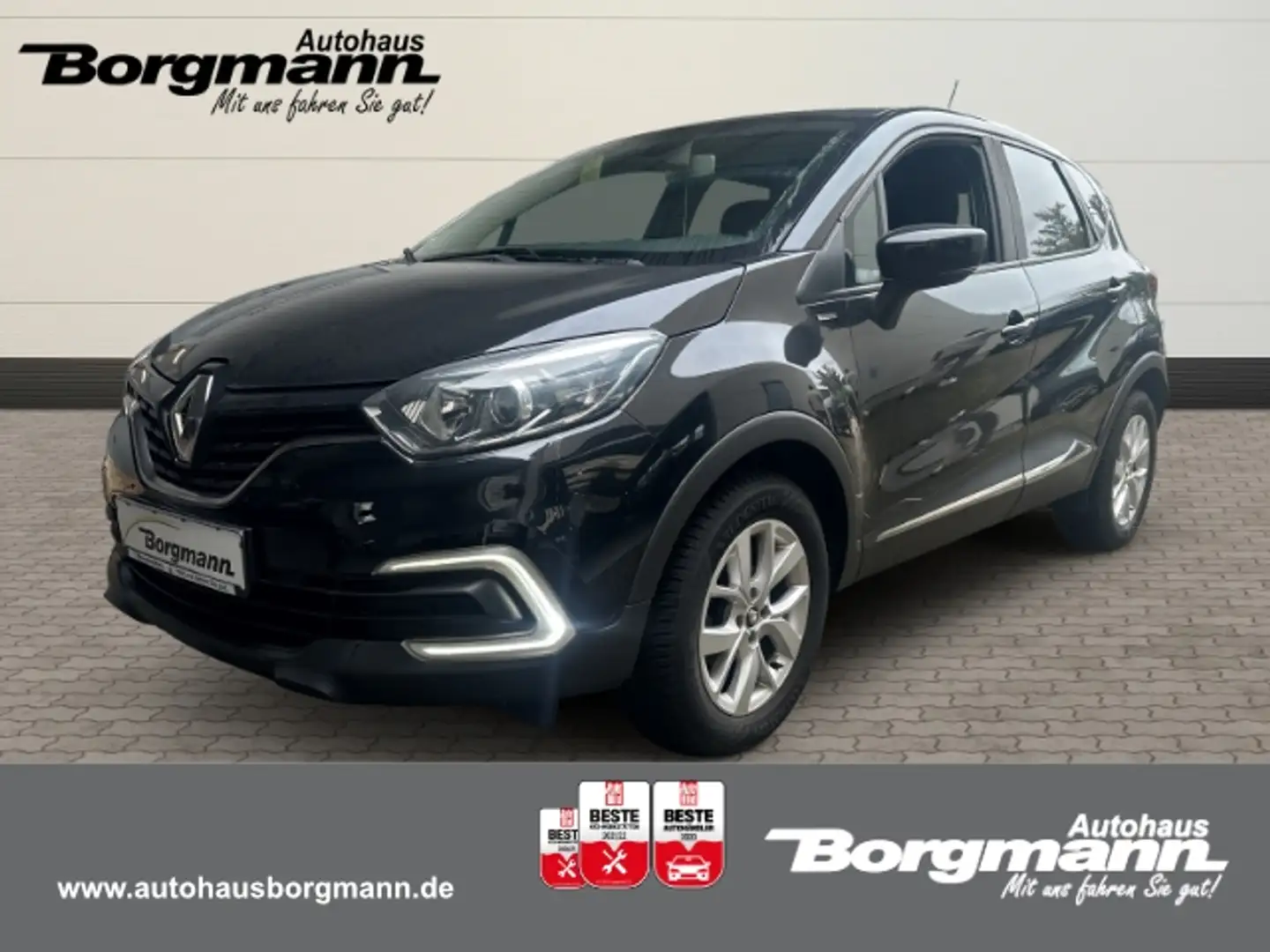 Renault Captur Limited 0.9 TCe 90 eco e Fahrerprofil Temp Berganf Noir - 1
