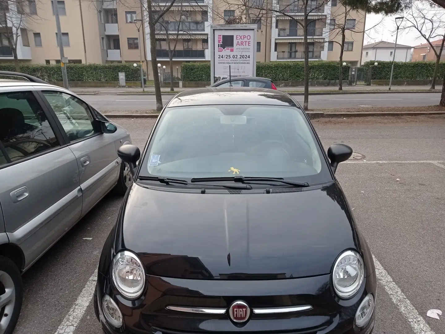 Fiat 500 0.9 t.air t. Lounge 85cv Nero - 1